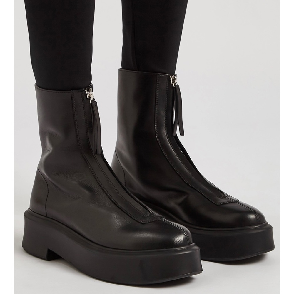 The Row zipped boots size 38